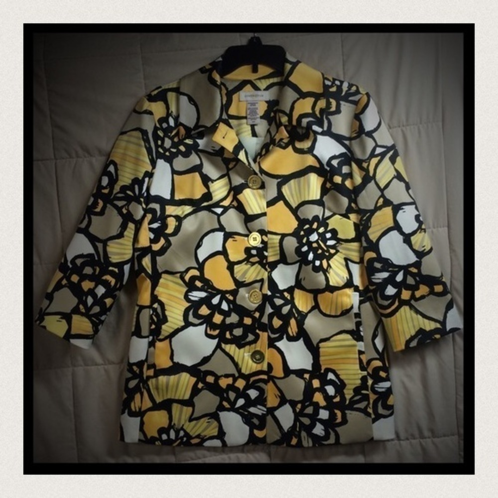 Covington Button Up 3/4 Sleeve Coat